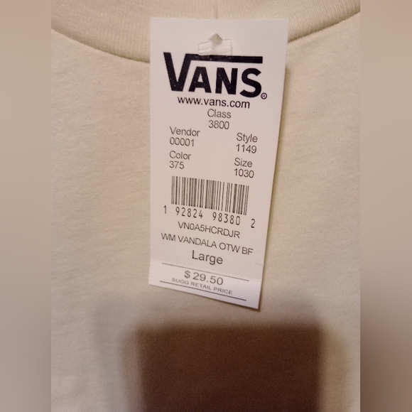 NWT VANS L MANDALA SHIRT OFF THE WALL - Picture 4 of 9